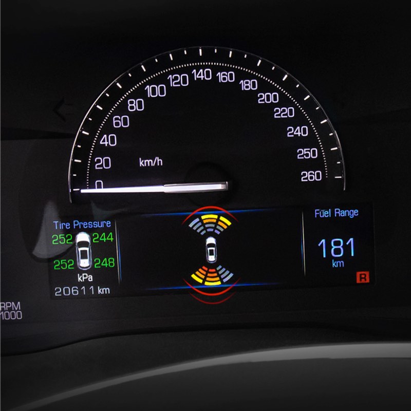 Norten Cadillac applicable meter shows reversing radar XTS SRX XT5 XT4 ATS CT5 CT4