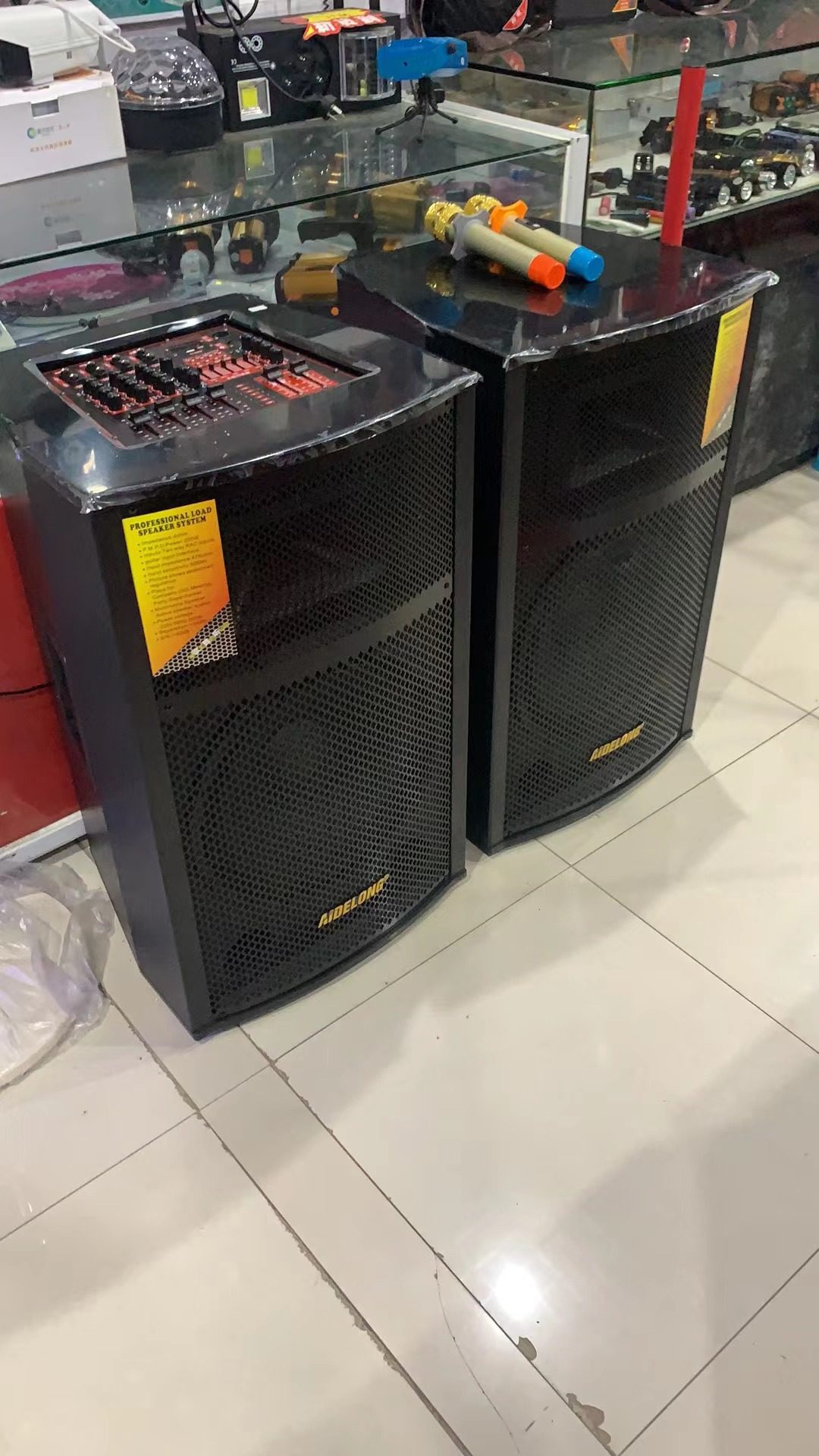 Temei Sound plant Flying Yang Brands sound box Stage 12 inch with tuning bench main box and sub-box pair with power amplifier-Taobao