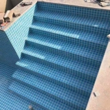 Марокканский B & B бассейн мозаичный вилла горячий пруд, рыболовный пруд пруд пруд высокий сети из красного льда плитка трещины льда