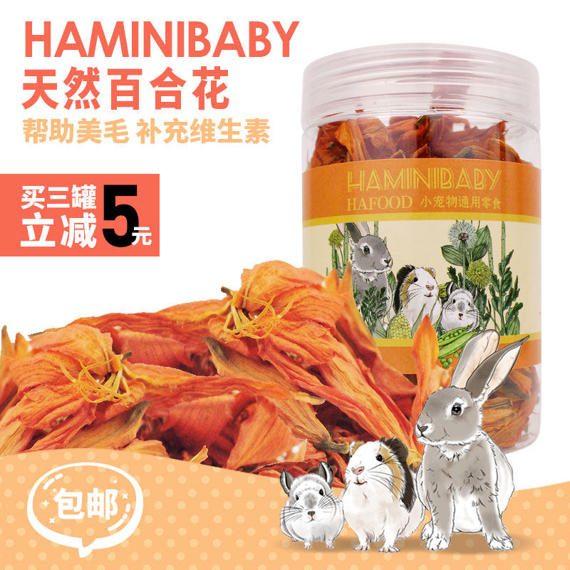 Ha Baby Pet Zero Lily Flowers 280ml Hamster Dragon Cat Rabbit Guinea Pig Food Go To Fire To Prevent Cold