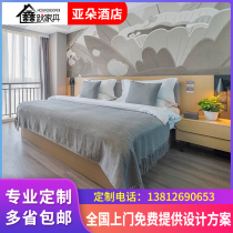 Shanker Superior U5 Hotel Furniture Complete Hotel Bed Hanging Clothes Board TV Cabinet Guesthouse Furniture Guesthouse Special Bed Customised