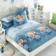 Mùa đông chà nhám dày hoạt động in giường 笠 Simmons nệm trải giường 1.2 / 1.5 / 1.8 ga chun bọc giường spa