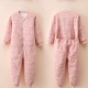 Áo tắm hình con hổ lớn bé trai Xiêm cotton đồ ngủ bé trai và bé gái Bộ đồ ngủ cơ thể trẻ em mùa thu và mùa đông 2-10 tuổi bé dày ấm áp quần áo thể thao trẻ em