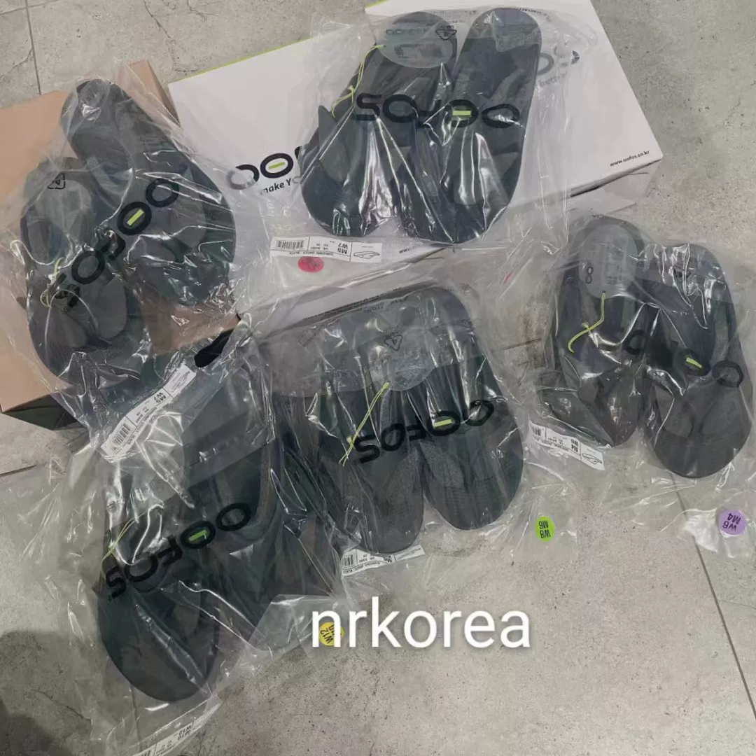 NR Korean Direct Mail OOFOS сланцы клейкая подошва повседневные спортивные тапочки, снять давление, ремонт, мужчины и женщины после игры