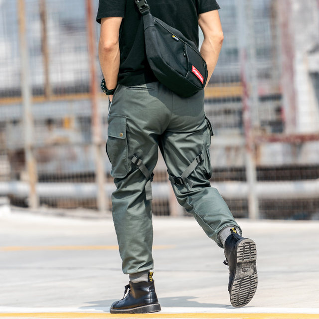 District 7 IX13m1942 Paratrooper Tactical Loose Autumn Men's Retro Multi-Bag Workwear Tide Brand Leg Pants National Trend