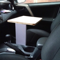 Car small table board Car folding computer writing desk Notebook bracket Rear seat car rear dining table Dining table