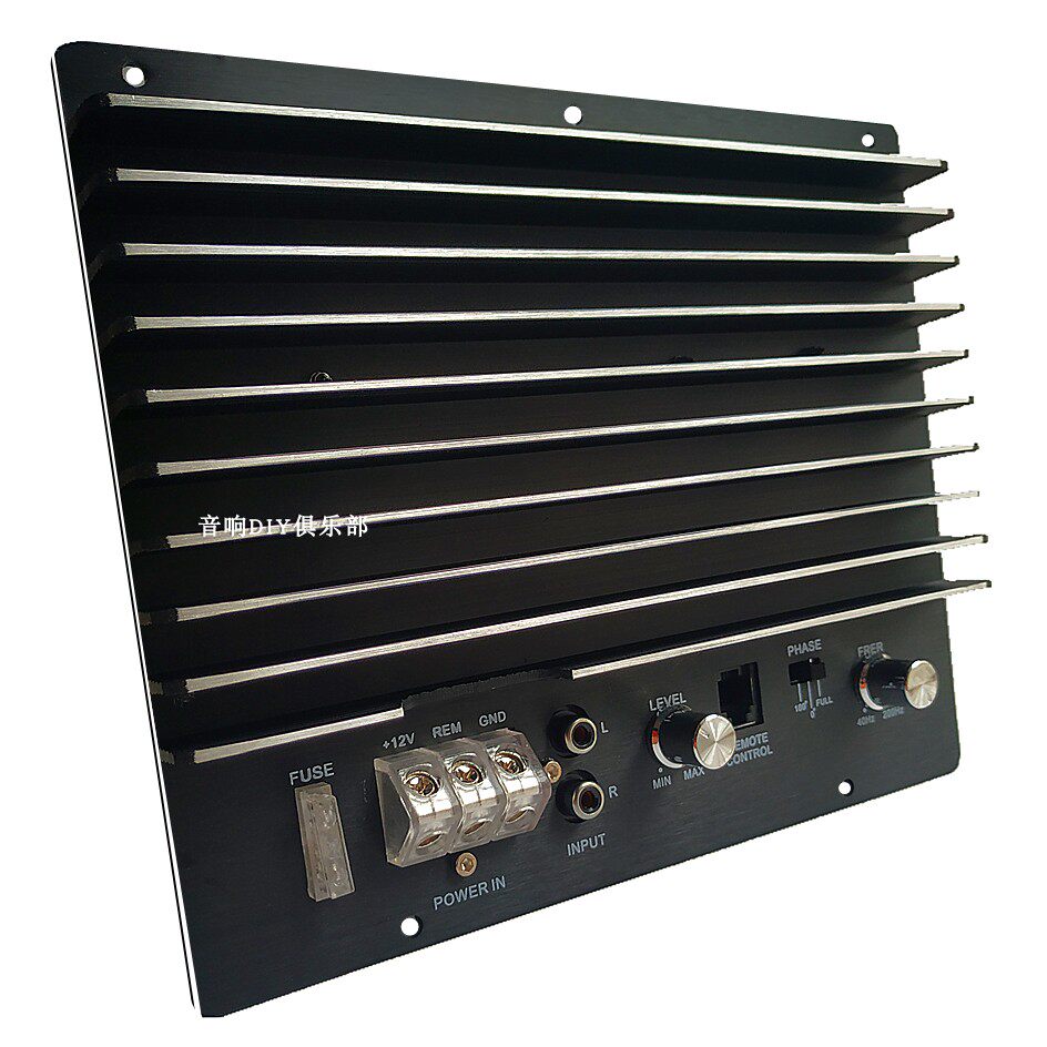 Overweight Bass 12V Car Heavy Low Sound Gun Power Amplifier Board 10 Inch 12 Inch High Power 1000W On-board Sound Board