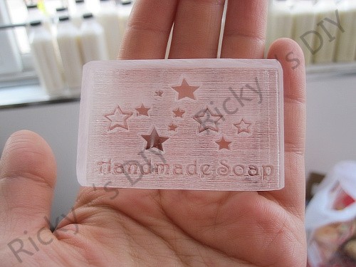 The stars know my heart 5 6cm*3 5cm acrylic soap chapter