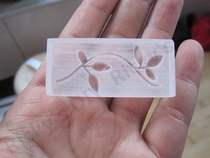 Piaoshao 4 5cm*2cm acrylic soap seal