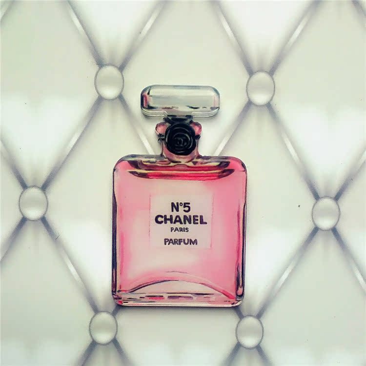 Nhật Bản Hàn Quốc Xu hướng Harajuku Trâm phong cách acrylic Huy hiệu phim hoạt hình Chai nước hoa DIY Mobile Shell Chất liệu Patch - Trâm cài phụ kiện cài áo nữ