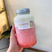 Manufacturers custom beverage bottle self-adhesive label label logo printing self-adhesive sticker cake sticker custom