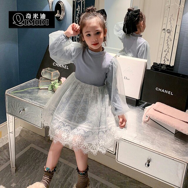 Chimidi girls high-end custom dress 2022 spring Western style children's tutu skirt princess skirt birthday dress