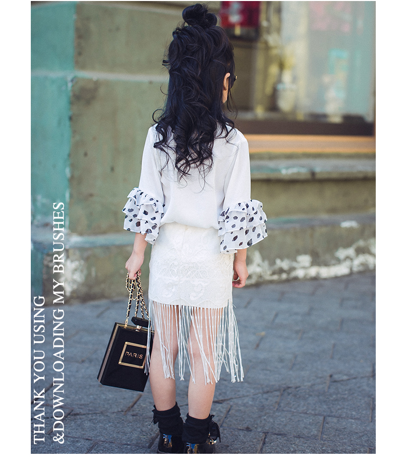Chemise fille à manche longue - Ref 2084551 Image 36