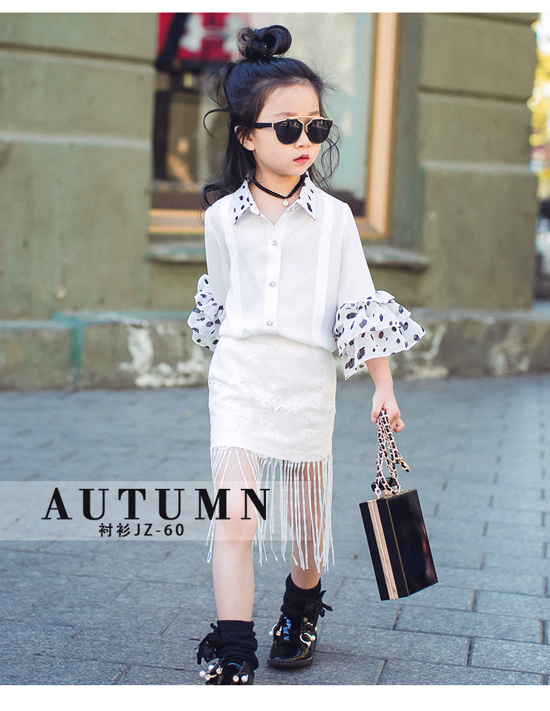 Chemise fille à manche longue - Ref 2084551 Image 11