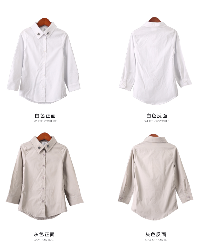 Chemise fille à manche longue - Ref 2085265 Image 36
