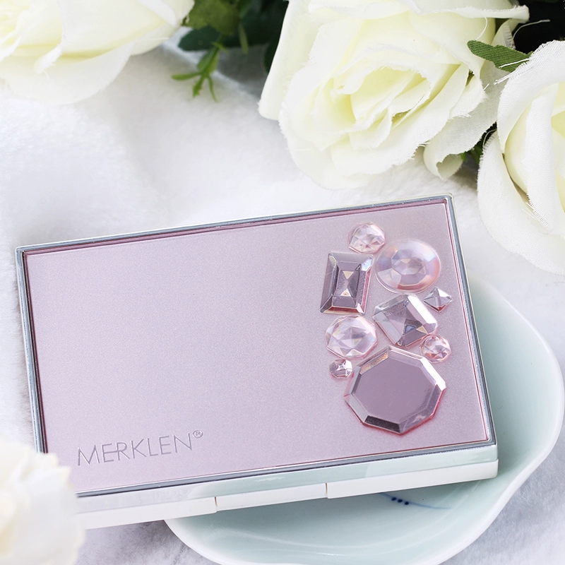 [Đảm bảo hàng chính hãng] Phấn phủ dưỡng ẩm kép MERKLEN Brightening Heng Cai 13g che khuyết điểm cho da - Bột nén