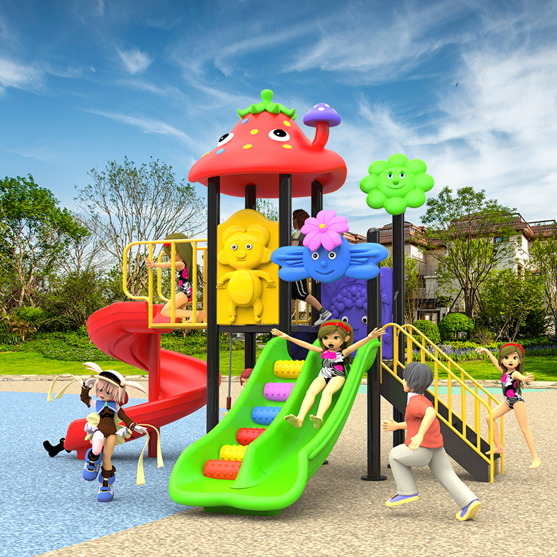 Outdoor children's playground equipment outdoor large slide kindergarten sales department mother and baby shop facilities