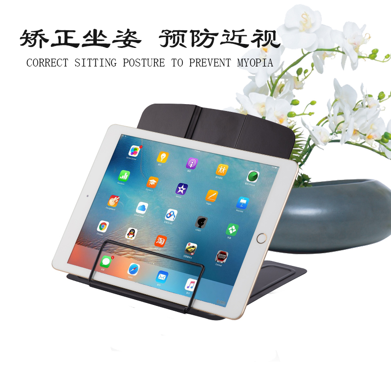 Geries Reading Shelf Bookshelves Retractable Bookstand Brief Bracket Children Read Bookshelves Clip Bookware Easy Table Folding Fixed Clip Book Students use the exam to study the book Shenzhian Guangzhou Shipping