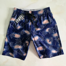 Wave Meishi Beach Pants Mens Quick Dry Shorts Beach Resort Beach Hot Springs Swimming Pants Loose and Comfortable