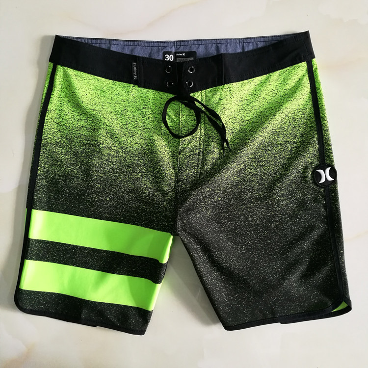 Hurley Beach Pants Men's Swimming Loose Quick Drying 5 Speedos Beach Vacation Surfing Dive Pants Fitness Pants