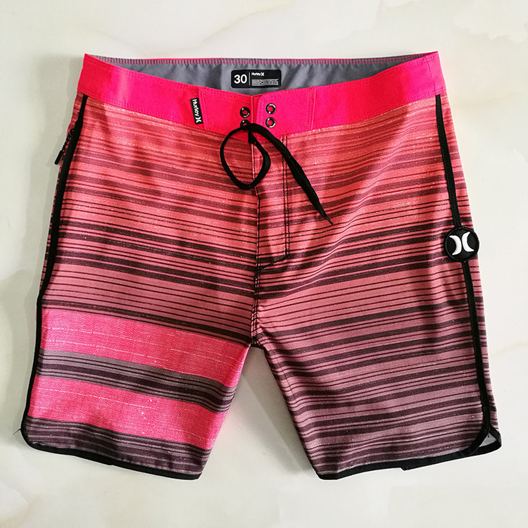 Foreign Trade Men Beach Pants Speed Dry Casual Shorts Fitness Sports Loose Slim Fit 50% Pants Spa Swimming Trunks