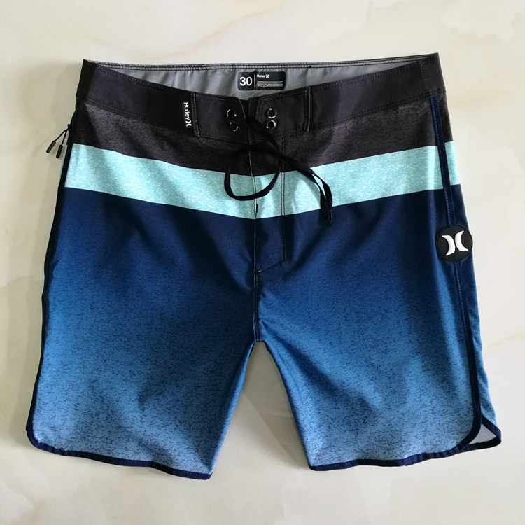 Hurley men's quick-drying beach pants Men's large size beach surf pants Fitness competition five-point pants multi-color optional