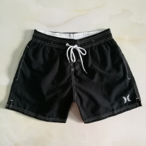 Summer mens sports shorts plus size beach pants loose fitness intranet three-point pants swimming pants vacation