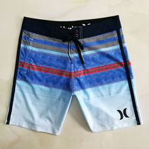 Foreign trade Mens quick-drying beach pants fitness casual pants hot spring swimming trunks surfing swimming diving thin five-point pants