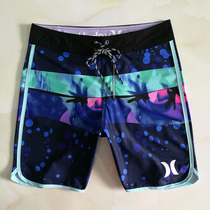 Summer quick-drying beach pants mens seaside beach shorts loose casual thin five-point pants multi-color optional