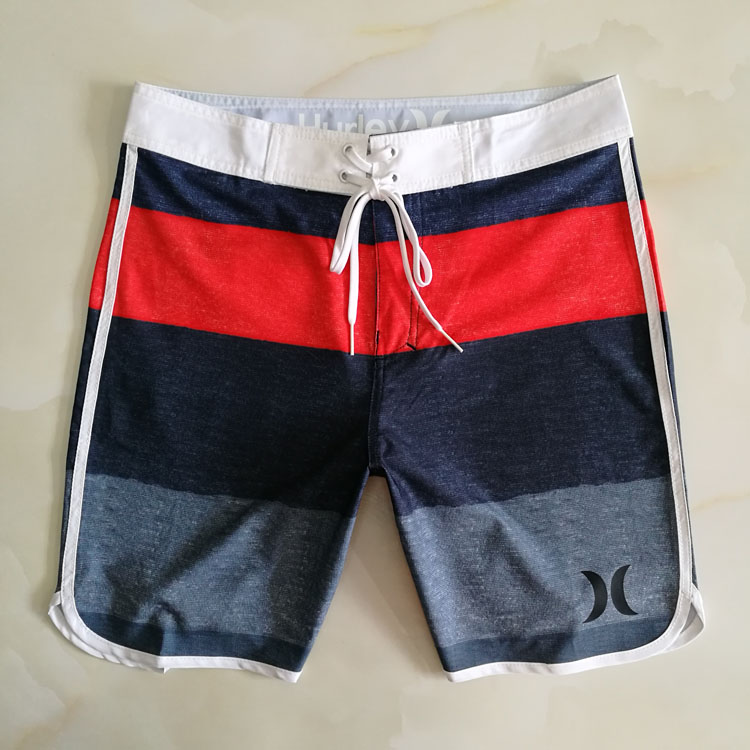 hurley speed dry elastic beach pants male large size seaside surf pants swimming pants summer fashion casual 50% pants