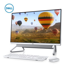 Монитор dell戴尔电脑一体机灵越5400 11代i3i5/i7微边框大屏台式机电脑全套办公商务电脑家用游戏型学习网课品牌整机