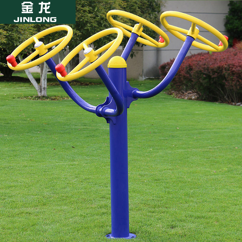 Outdoor fitness equipment Shoulder joint trainer Community fitness room outdoor square equipment Tai chi kneading pusher for the elderly