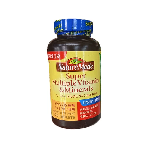 [Japan Direct Manal] NatureMade NatureMade Многочисленные композитные минералы Витамины 120 апреля Сумма