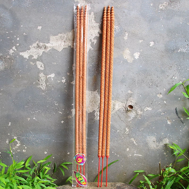 Chùa thắp nhang 12 giờ hương gỗ đàn hương hương phật thắp nhang - Sản phẩm hương liệu