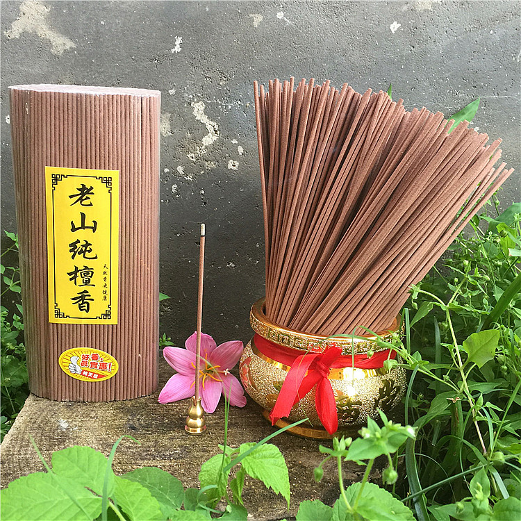 天然老山檀香线香供香观音香卧香财神香香薰安神助眠沉香藏香薰香