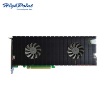 HighPoint rocket SSD7140 NVMe RAID 8x M 2 PCIe 3 0 x16 controller