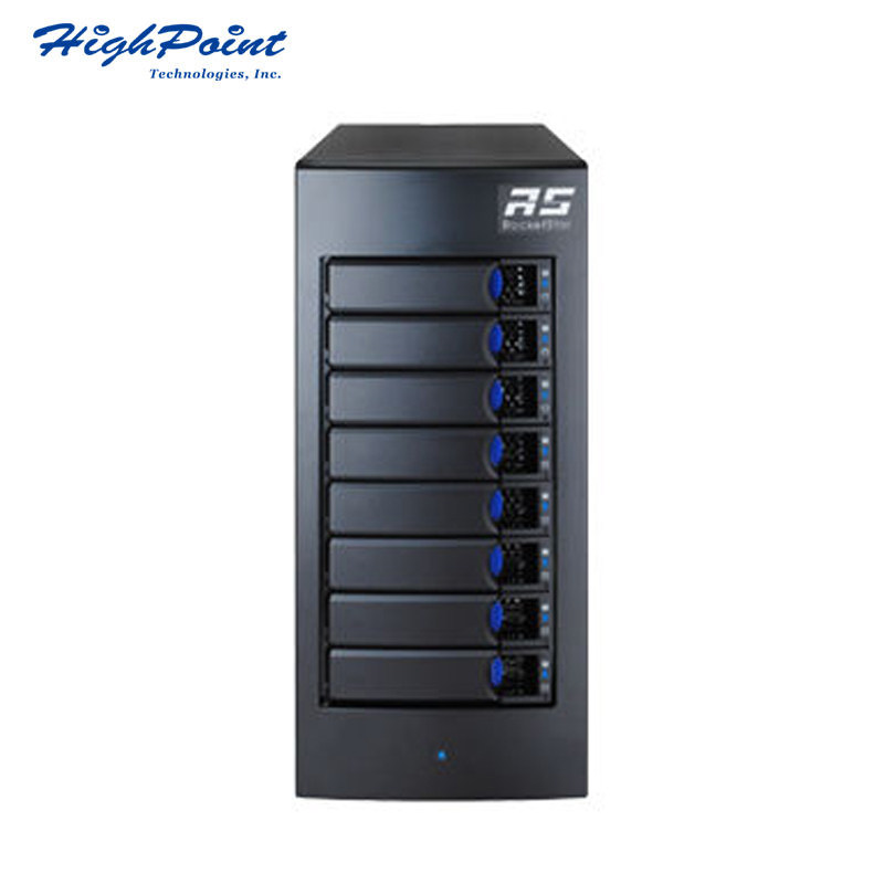 Rocket RocketStor 6618T RS6618T 8-bay Raiden 3rd Generation (40Gb s)Disk Array