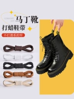 Martens, черные белые вощеные шнурки подходит для мужчин и женщин