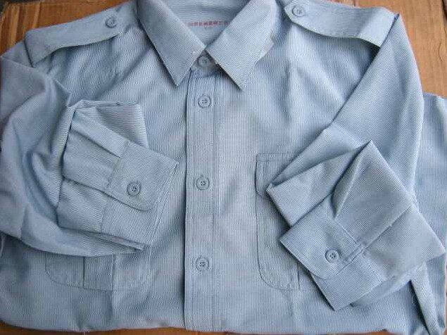 99 light blue striped shirt vintage blue long sleeve shirt azure blue empty short sleeve shirt summer sweat absorbing shirt