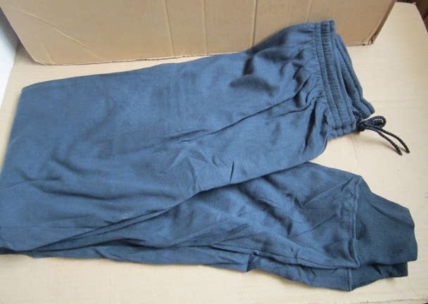 Old fashioned 04 sanitary pants 04 knitted inside lap pants Modale antibacterial and antistatic warm blue sanitary pants