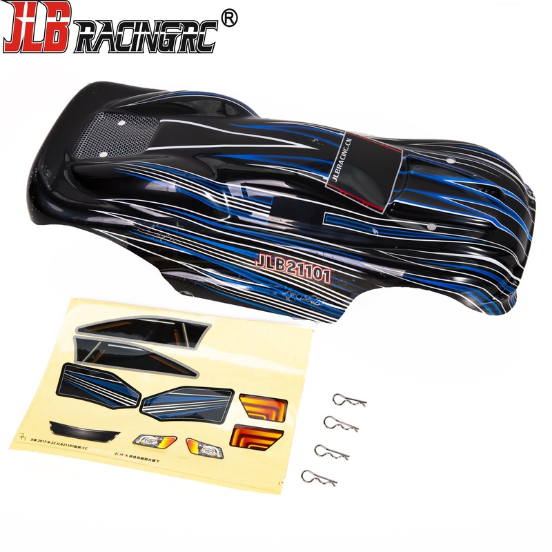 Golden Leopard Jlb1:10 Electric Four-Wheel Drive Remote Control Car Toy Accessories Eb1006 Racing Car Blue Body Shell