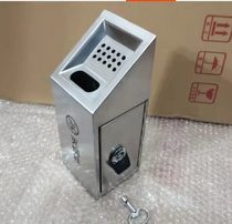 OUTDOOR HANGING WALL TYPE STAINLESS STEEL ASH COLUMN SMOKING AREA WITH CIGARETTE HEAD COLLECTOR LAMPPOST BALE WITH CIGARETTE SMOKE COLUMN SMALL NUMBER