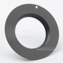 M42 screw lens to Canon EOS bayonet body adapter ring black aluminum alloy M42-EOS