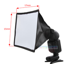 Portable top flash lampshade soft box mini soft cover 15cm * 17cm small soft cover