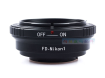 FD-Nikon 1 adapter ring suitable for Canon FD lens transfer Nikon NIKON 1 J V Series microsheets