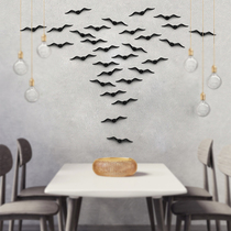 Creative ceramic seagull wall decoration wall decoration Nordic TV background wall bird wall decoration three-dimensional 3D pendant