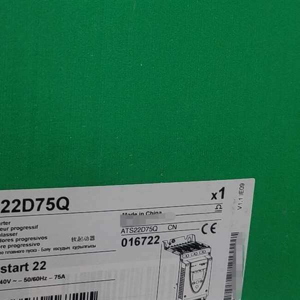 可维修ATS22D75Q ， 软启动器，保内产品，4