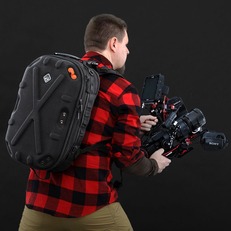 Hazard4 American New Outdoor Tactical Hard Shell Camera Multifunctional Luggage Travel Riding Backpack BKP-PBX