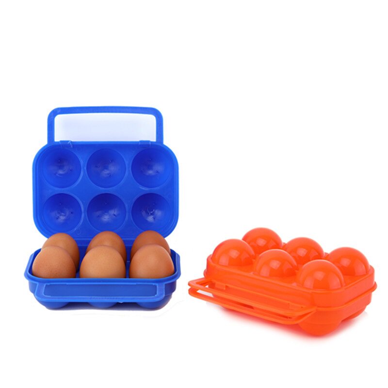 Special price handling Outdoor portable egg box 12 grain 6 only Loaded Camping with Egg Shell Anti-Crushing Shock