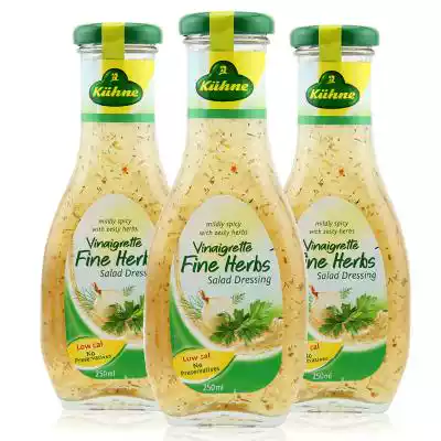 2 bottles of German imported Crown salad dressing dressing vanilla vanilla vinaigrette 250ml